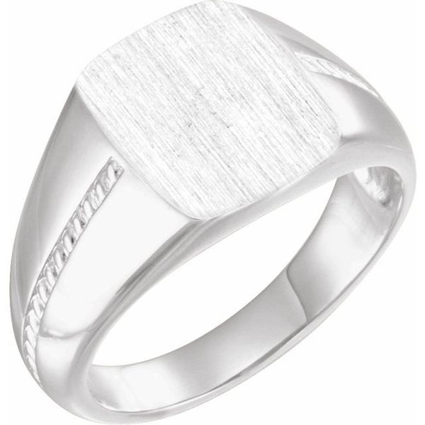 Rectangle Signet Ring