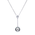 14KT White Gold Tahitian Pearl Pendant