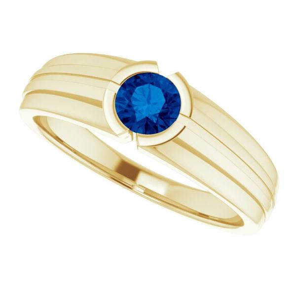 Bezel-Set Ring - Image 5