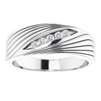 Grooved Accented Ring - Image 3