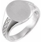 Oval Signet Ring