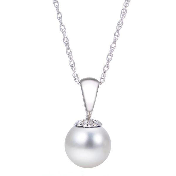 14KT Gold Akoya Pearl Pendant
