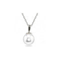14KT White Gold Freshwater Pearl Pendant