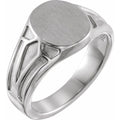 Geometric Signet Ring