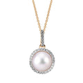 14KT Yellow Gold Akoya Pearl Pendant