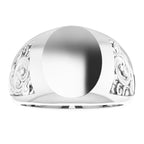 Scroll Signet Ring - Image 3