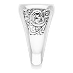 Scroll Signet Ring - Image 4