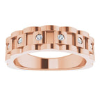 Accented Chain Link Ring - Image 3