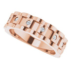 Accented Chain Link Ring - Image 5