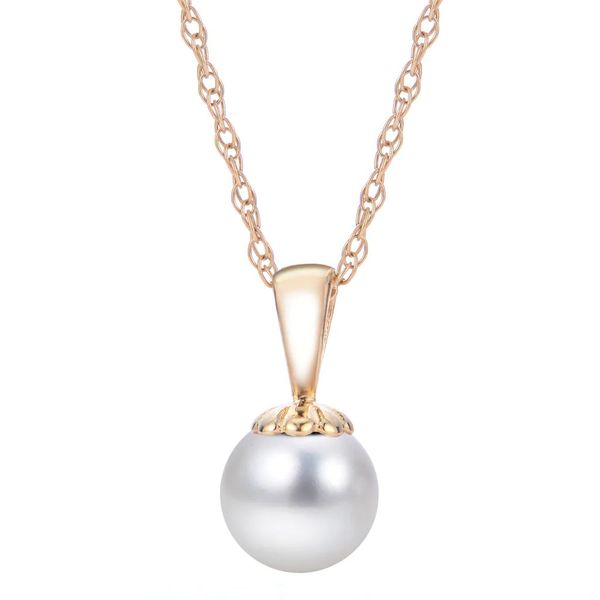 14KT Gold Freshwater Pearl Pendant