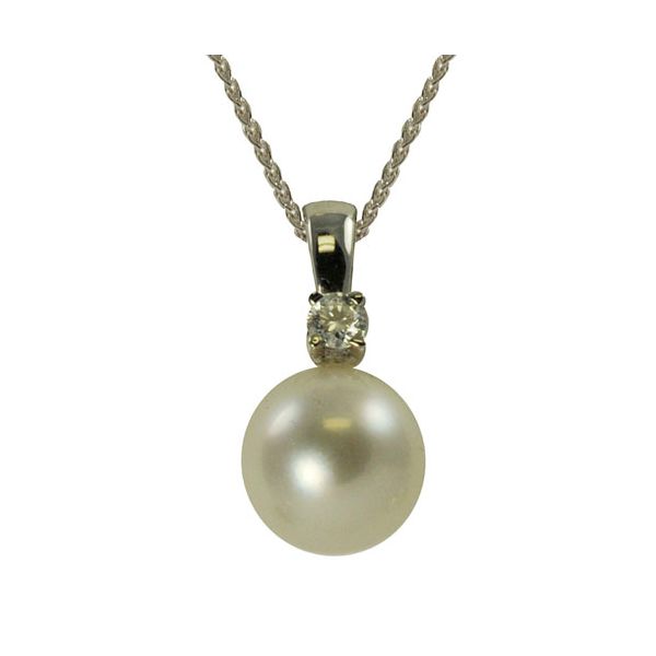 14KT White Gold South Sea Pearl Pendant