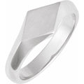 Geometric Signet Ring