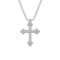 0.35 CTW Cross Necklace
