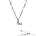 Letter L Pendant Necklace