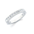 14k White Gold Anniversary Ring