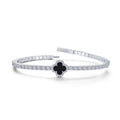 2.40 CTW Flexible Tennis Bracelet