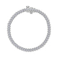 3 CTW Aria Half- Bezel Tennis Bracelet