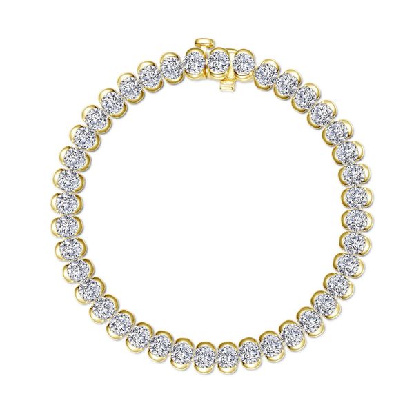 8 CTW Aria Half- Bezel Tennis Bracelet