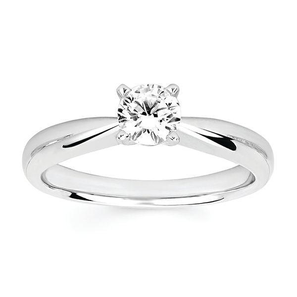 14k White Gold Bridal Set - Image 2