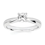 14k White Gold Bridal Set - Image 2