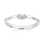 14k White Gold Bridal Set - Image 3