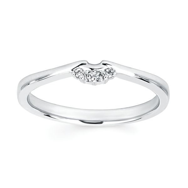 14k White Gold Bridal Set - Image 3