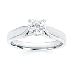 14k White Gold Bridal Set - Image 2