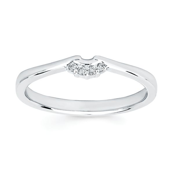 14k White Gold Bridal Set - Image 3
