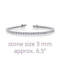 5.25 CTW Classic Tennis Bracelet