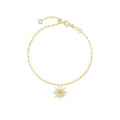 Golden Hour Paperclip Bracelet