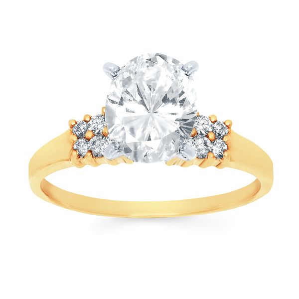 14k Yellow Gold Bridal Set - Image 2