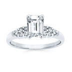 14k White Gold Bridal Set - Image 2