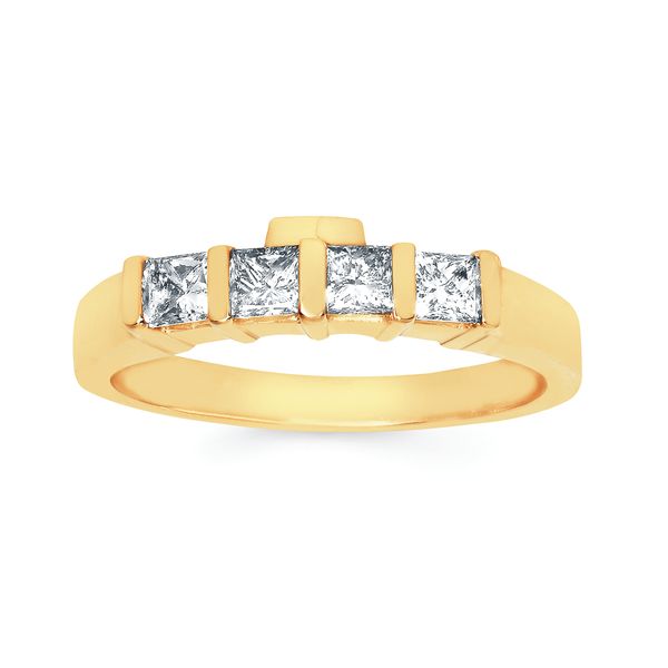 14k Yellow Gold Bridal Set - Image 3