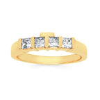 14k Yellow Gold Bridal Set - Image 3