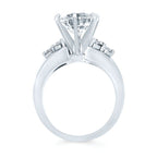 14k White Gold Bridal Set - Image 5