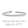 7.65 CTW Classic Tennis Bracelet