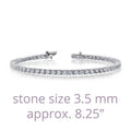9.69 CTW Classic Tennis Bracelet