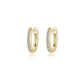 Dainty Huggie Hoop Earrings