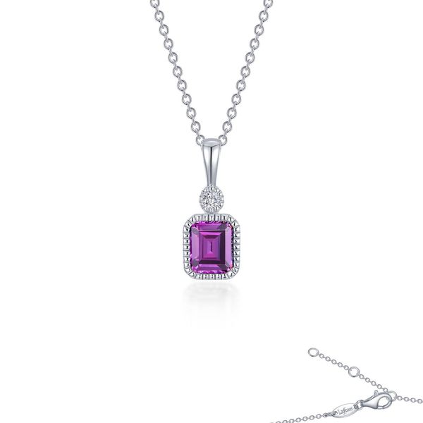 March Birthstone Necklace