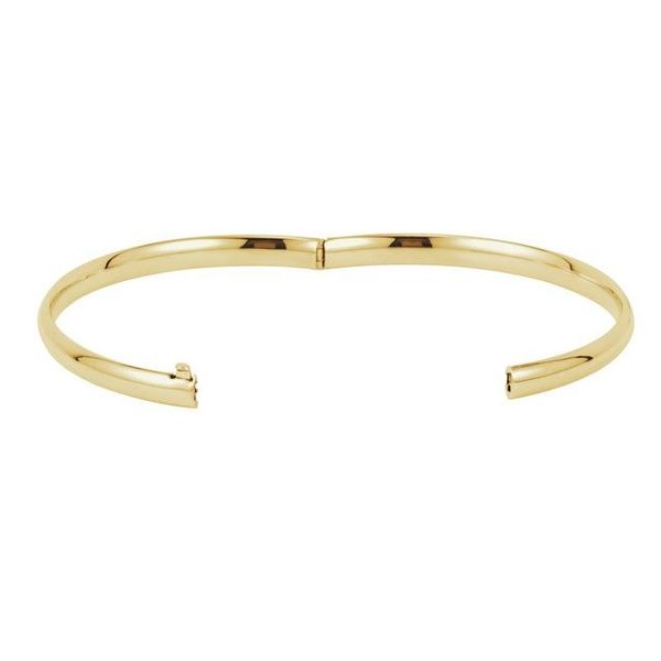 Hinged Bangle Bracelet - Image 2