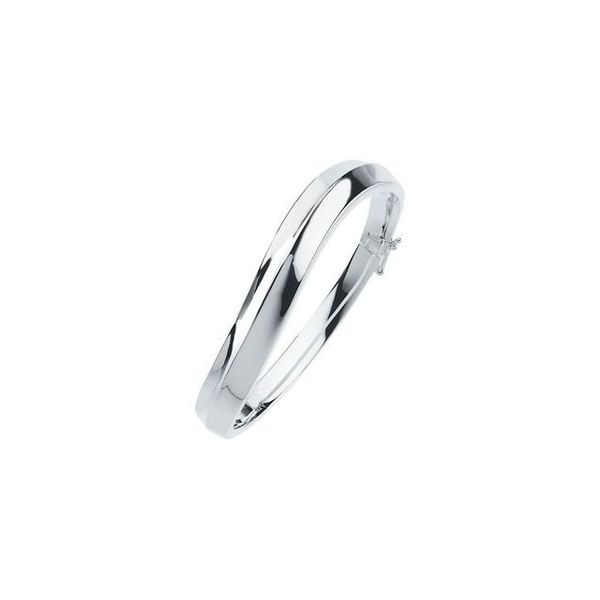 Hinged Bangle Bracelet - Image 2