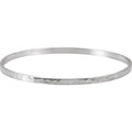 Hammered Bangle Bracelet