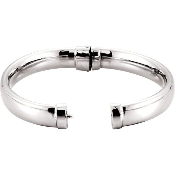 Hinged Bangle Bracelet - Image 2