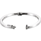 Hinged Bangle Bracelet - Image 2
