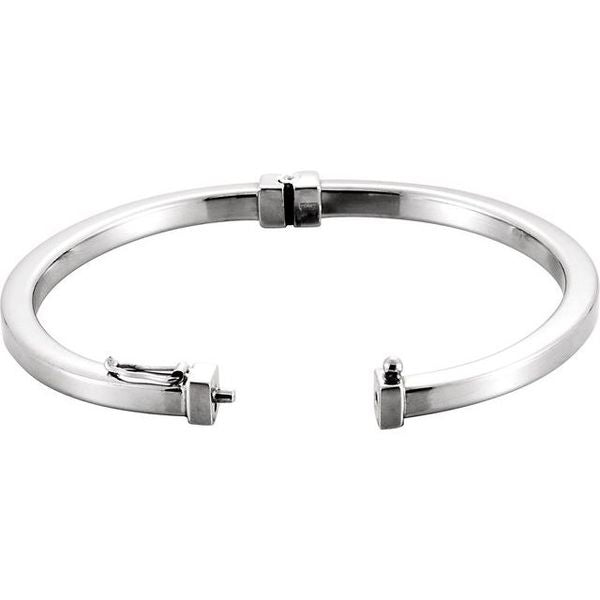 Hinged Bangle Bracelet - Image 2