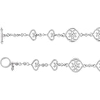 Granulated Heart Bracelet - Image 3