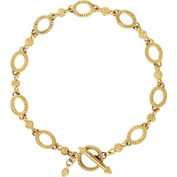 Granulated Link Bracelet