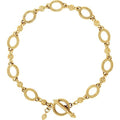 Granulated Link Bracelet