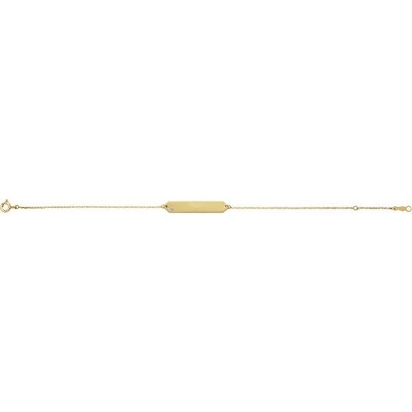 Engravable Geometric Bracelet - Image 2