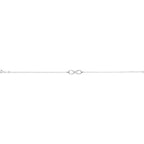 Accented Infinity-Inspired Bracelet - Image 2